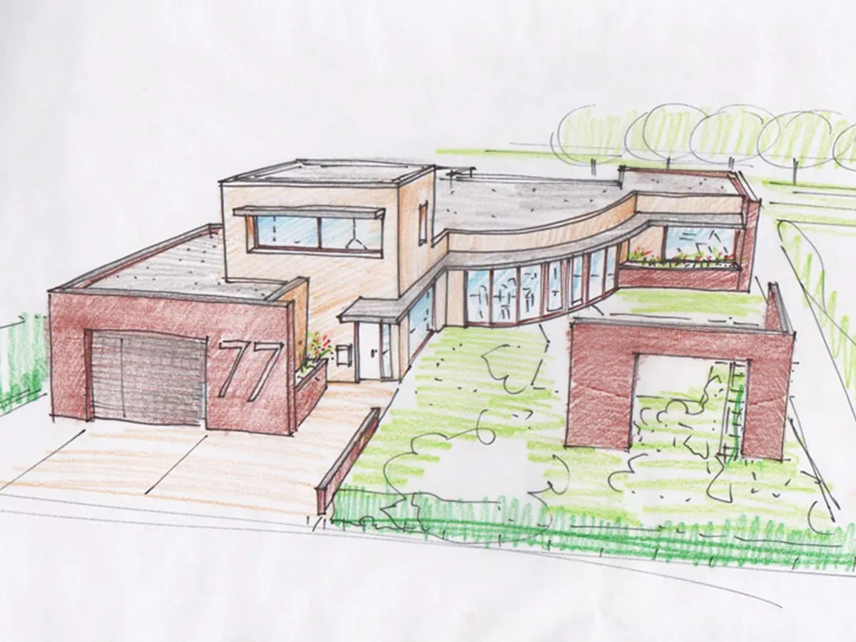 Bouwkamp, beeld 1