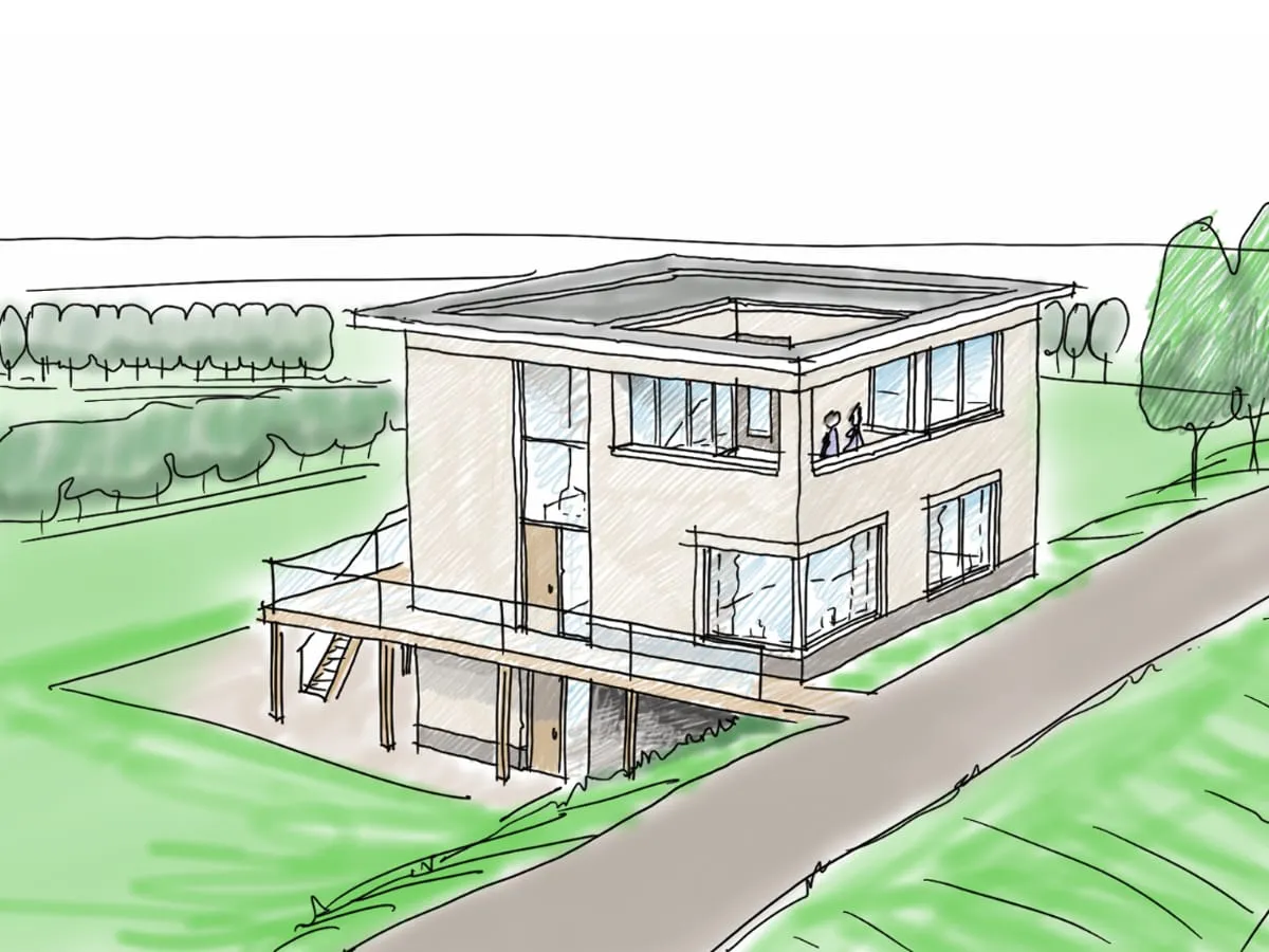 Dijkwoning, beeld 1