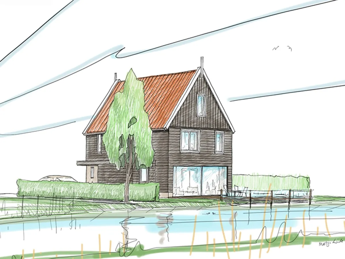 Schets van woning Laurenzo